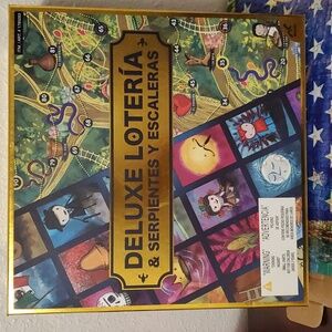 2 Great Games in 1 Box Loteria/Snakes and Ladders Game